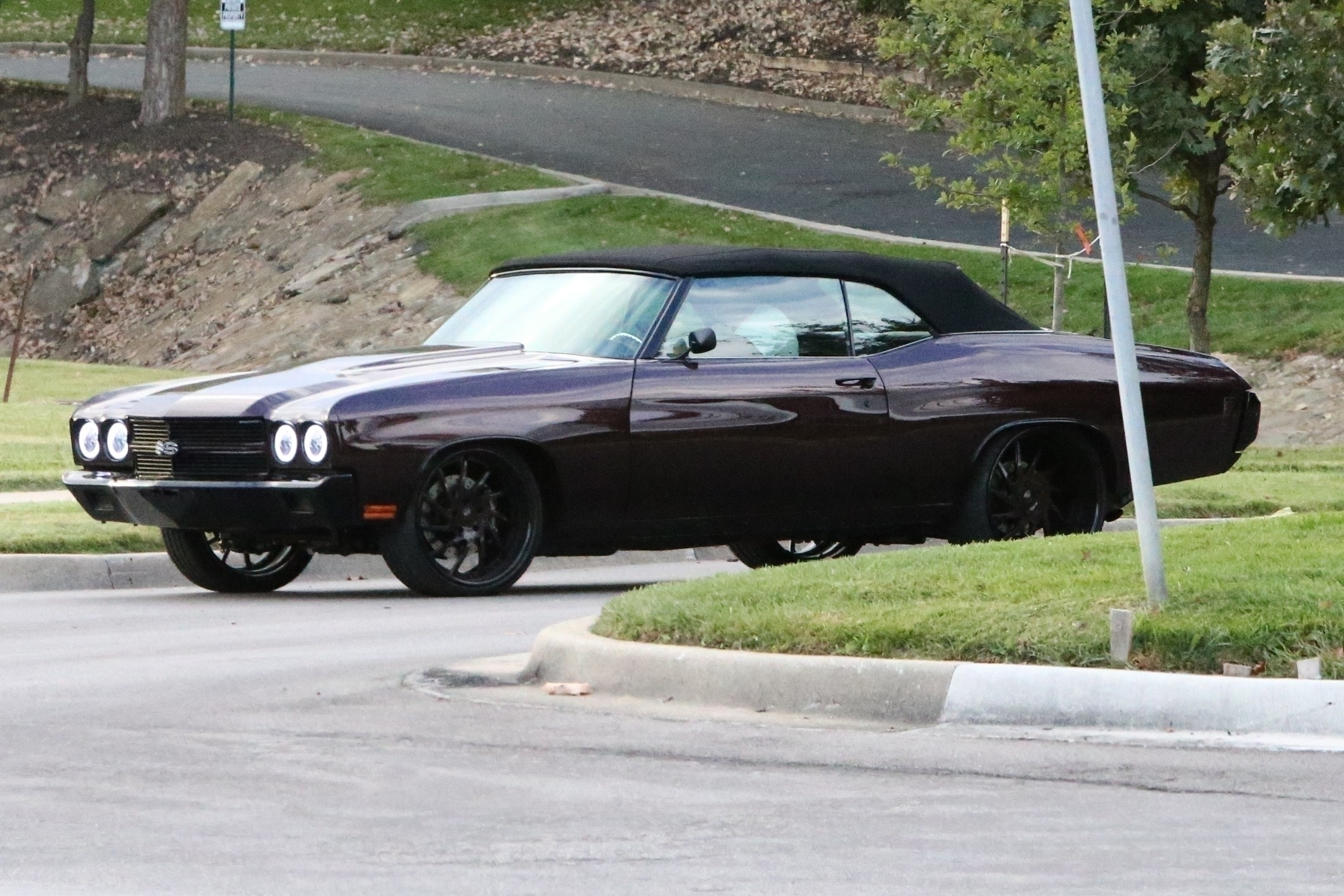 Each new car Travis (seen here in his 1970 Chevy) collects will provide him with another more lavish and exhilarating thrill, according to an expert