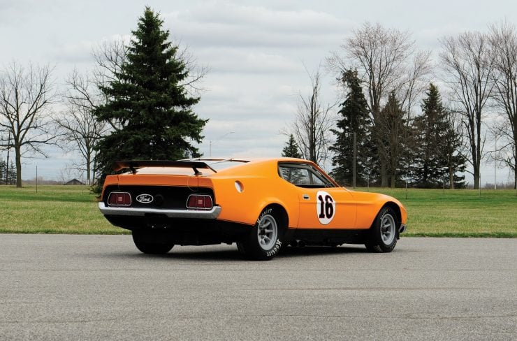 Unveiling the Power: 1973 Ford Mustang Trans Am Race Car