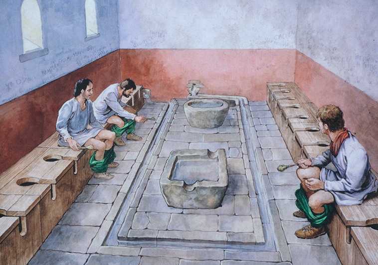 History Of Public Latrines In Ancient Rome
