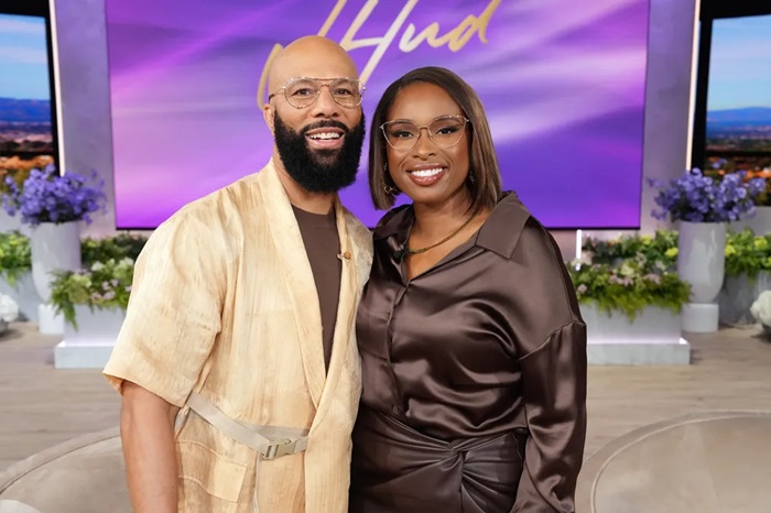 Jennifer Hudson and her boyfriend Common,