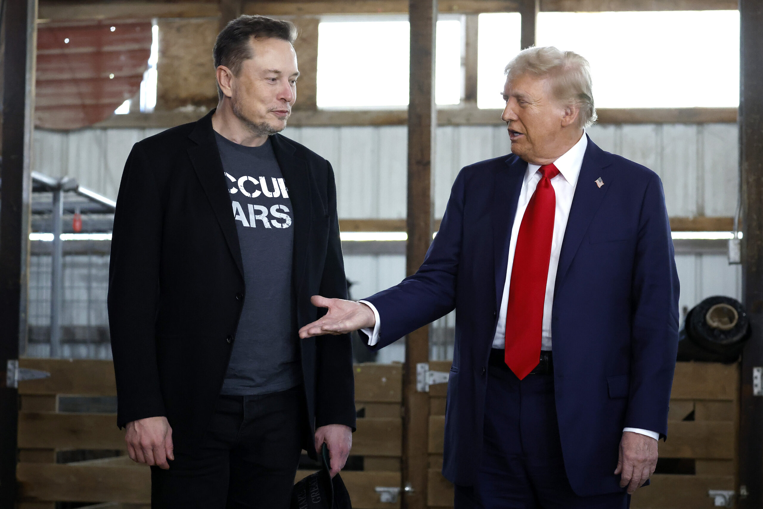 Elon Musk, Donald Trump