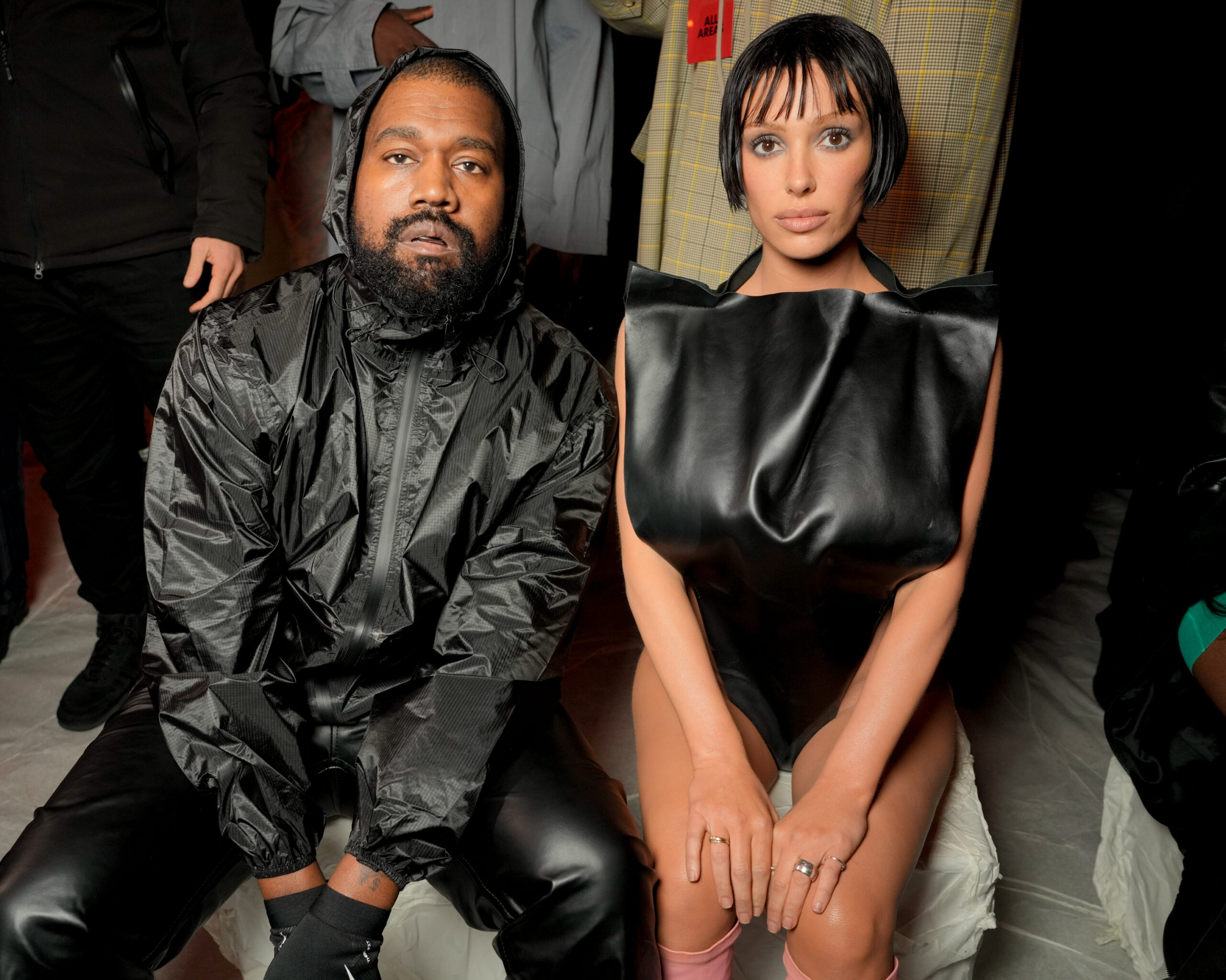 Kanye West and Bianca Censori