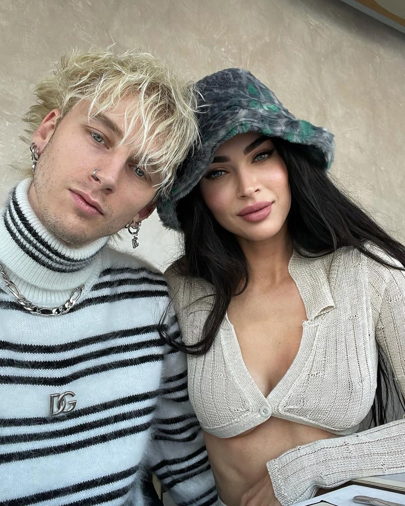 Megan Fox and Machine Gun Kelly via Instagram