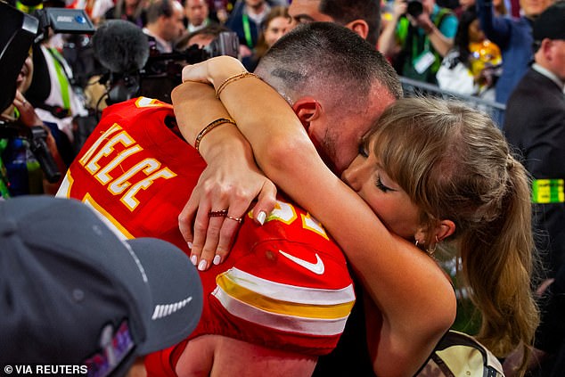 The Australia reunion came less than two weeks after Swift watched Kelce win the Super Bowl