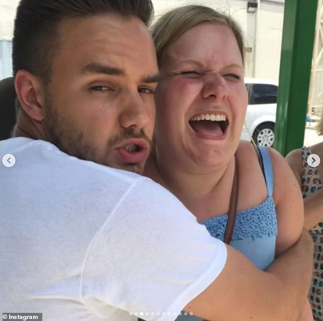 Liam Payne 's heartbroken sister Ruth shared this previously unseen picture of her and her brother following his death last week