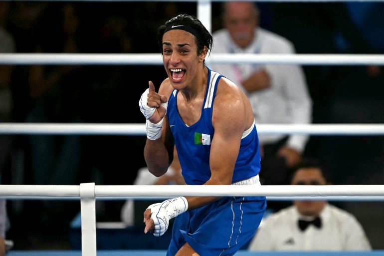 Algerian boxer Imane Khelif storms into Olympic final amid gender row