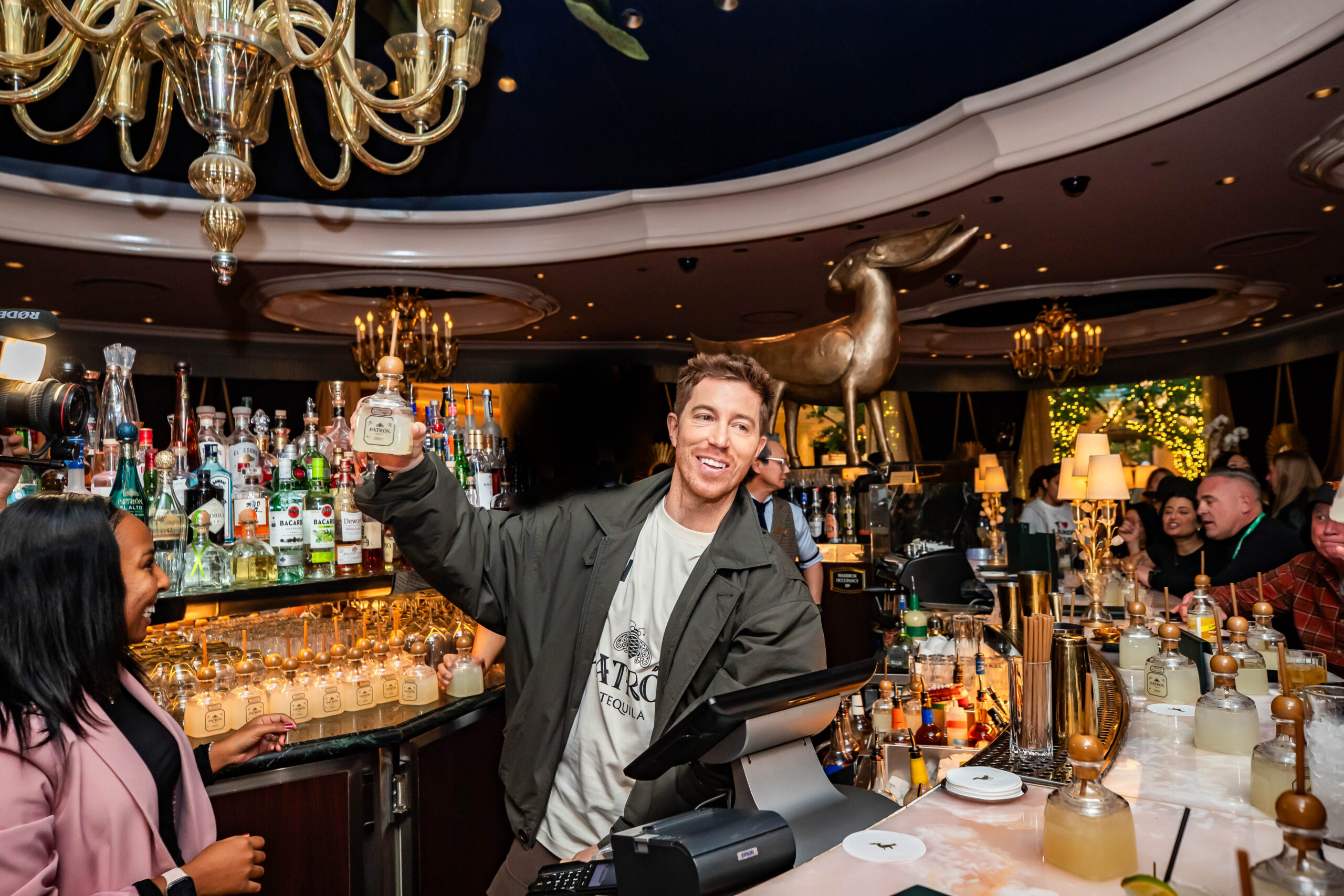 Shaun White hosts the PATRÓN Tequila G.O.A.T. Circuit ahead of the Las Vegas Grand Prix on Friday, Nov. 22nd.