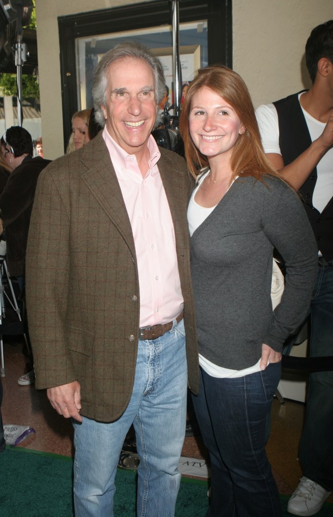 Zoe Winkler and Henry Winkler