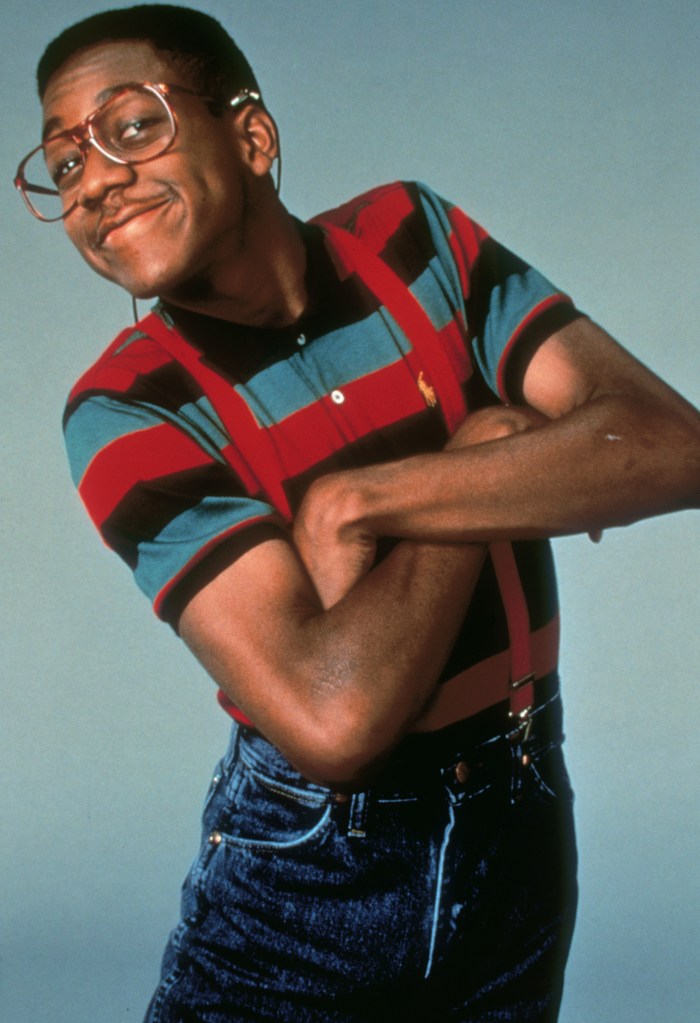 Jaleel White, who stars as Steve Urkel in the television series 'Family Matters', circa 1990.