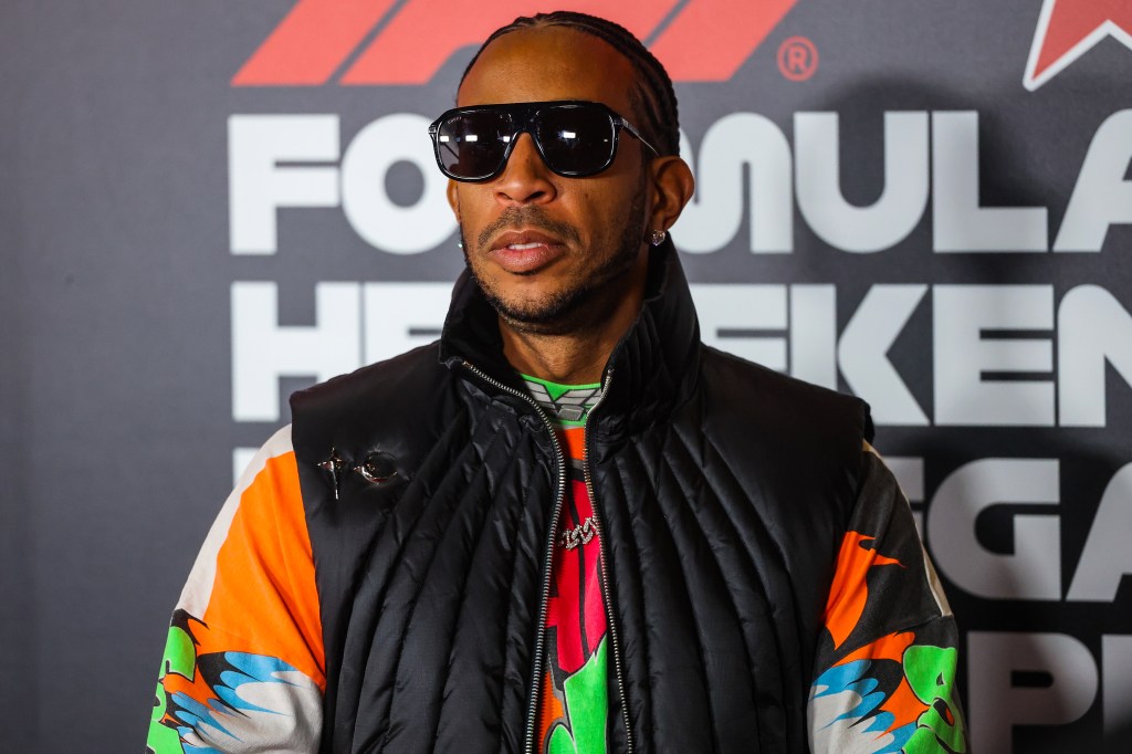 Ludacris in the paddock during the F1 Grand Prix of Las Vegas