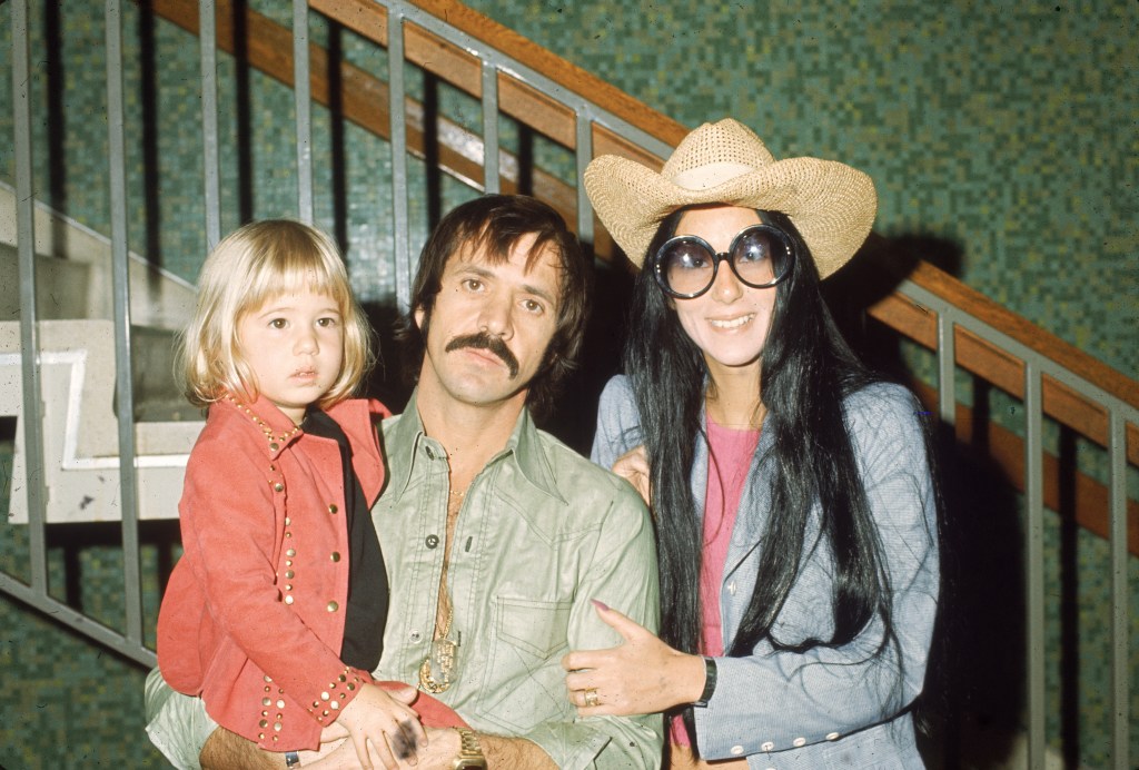 Cher, Sonny Bono and Chastity Bono