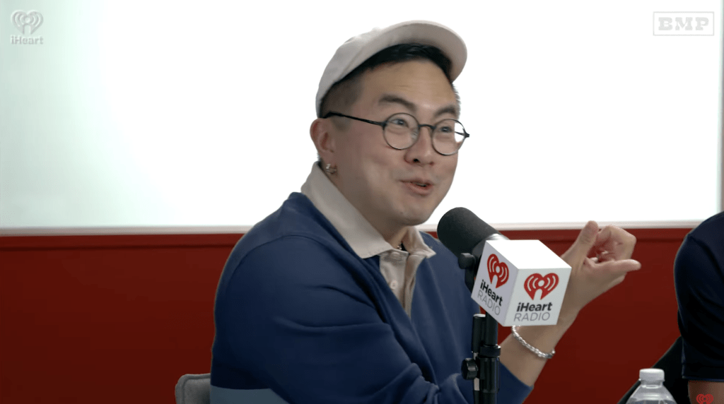 Bowen Yang on his "Las Culturistas" podcast