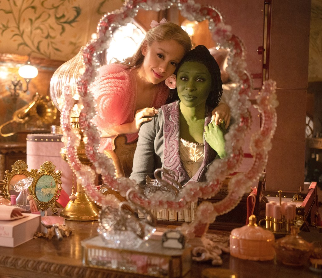 Cynthia Erivo and Ariana Grande in "Wicked"