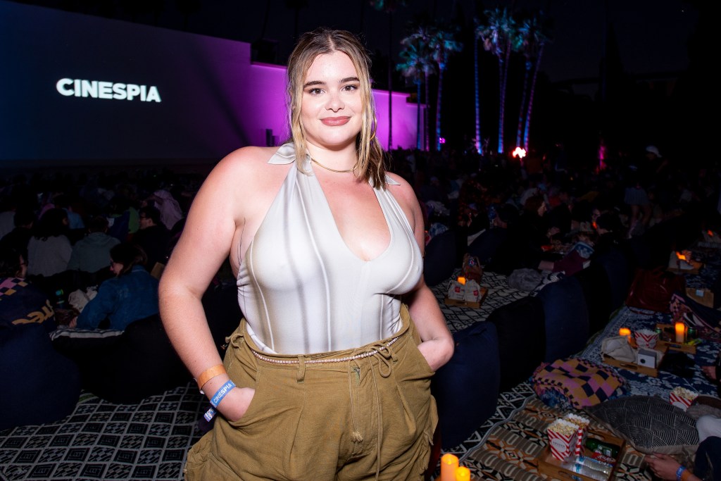 Barbie Ferreira attends Cinespia's screening of 'But I'm a Cheerleader' held at Hollywood Forever on June 25, 2022 in Hollywood, Calif.