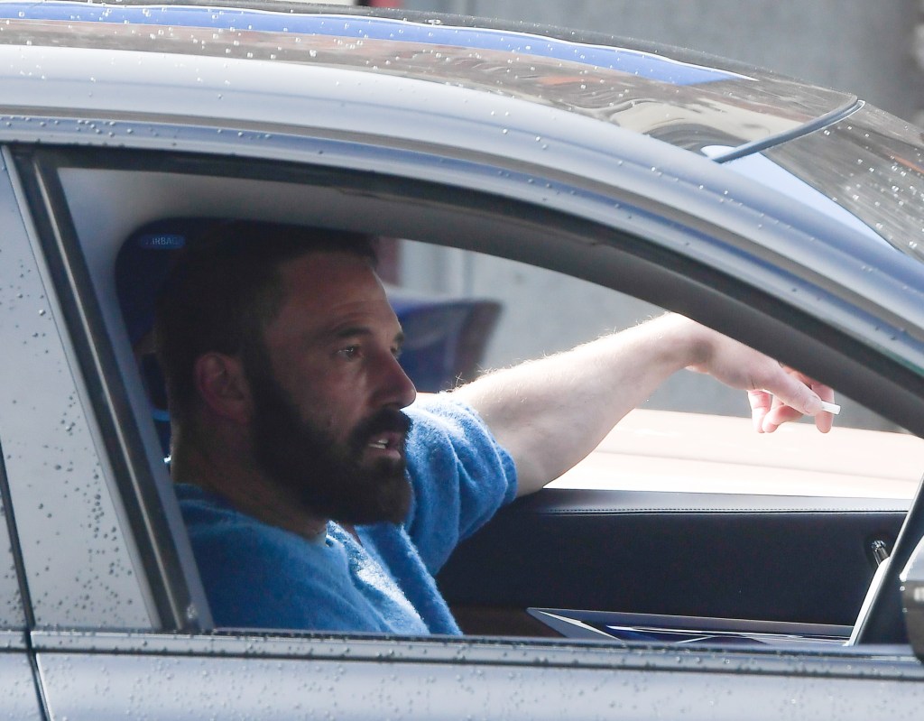 Ben Affleck driving