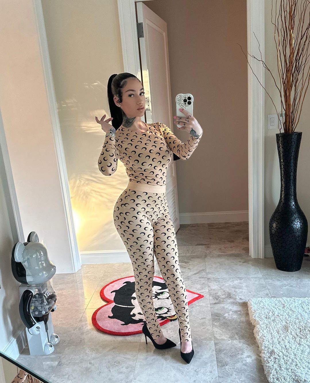 Bhad Bhabie posing for a picture