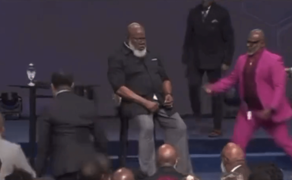 TD Jakes falls silent