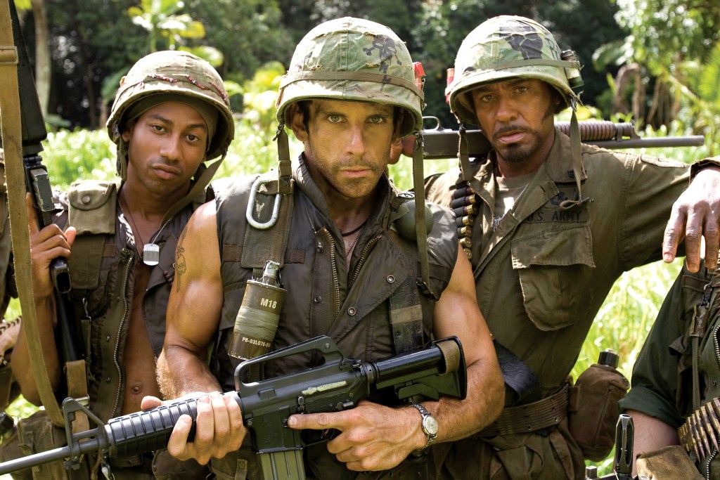 Ben Stiller in tropic thunder