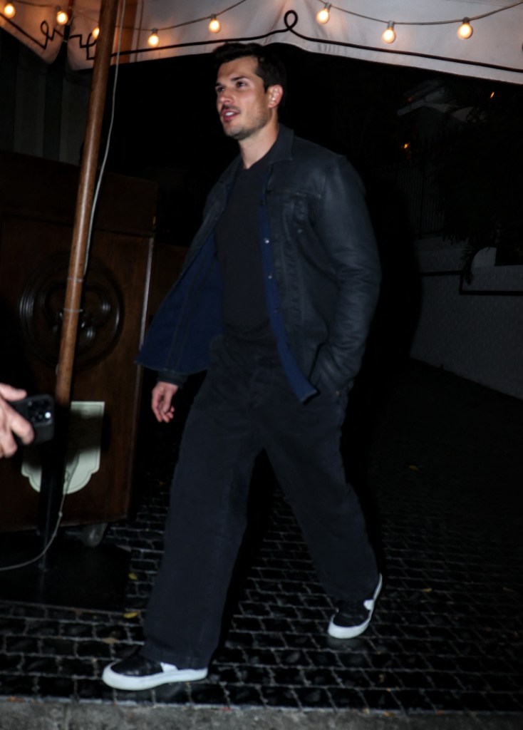 Gleb Savchenko stepped out to dine at the Chateau Marmont in West Hollywood, Calif., on Saturday night.