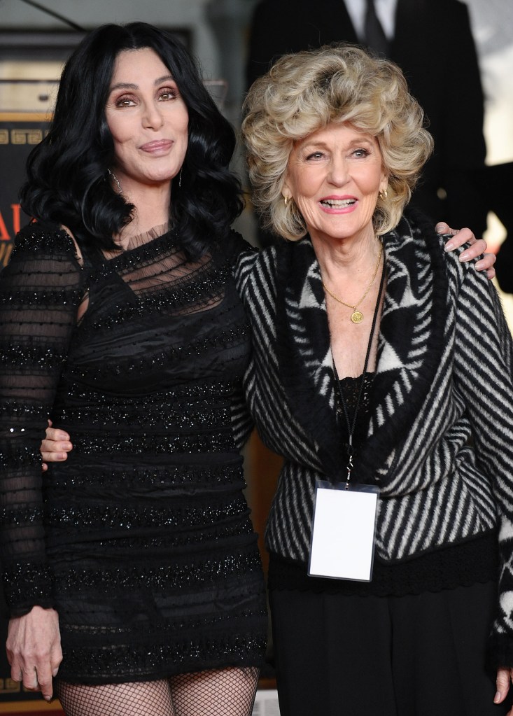 Cher and Georgia Holt in November 2010