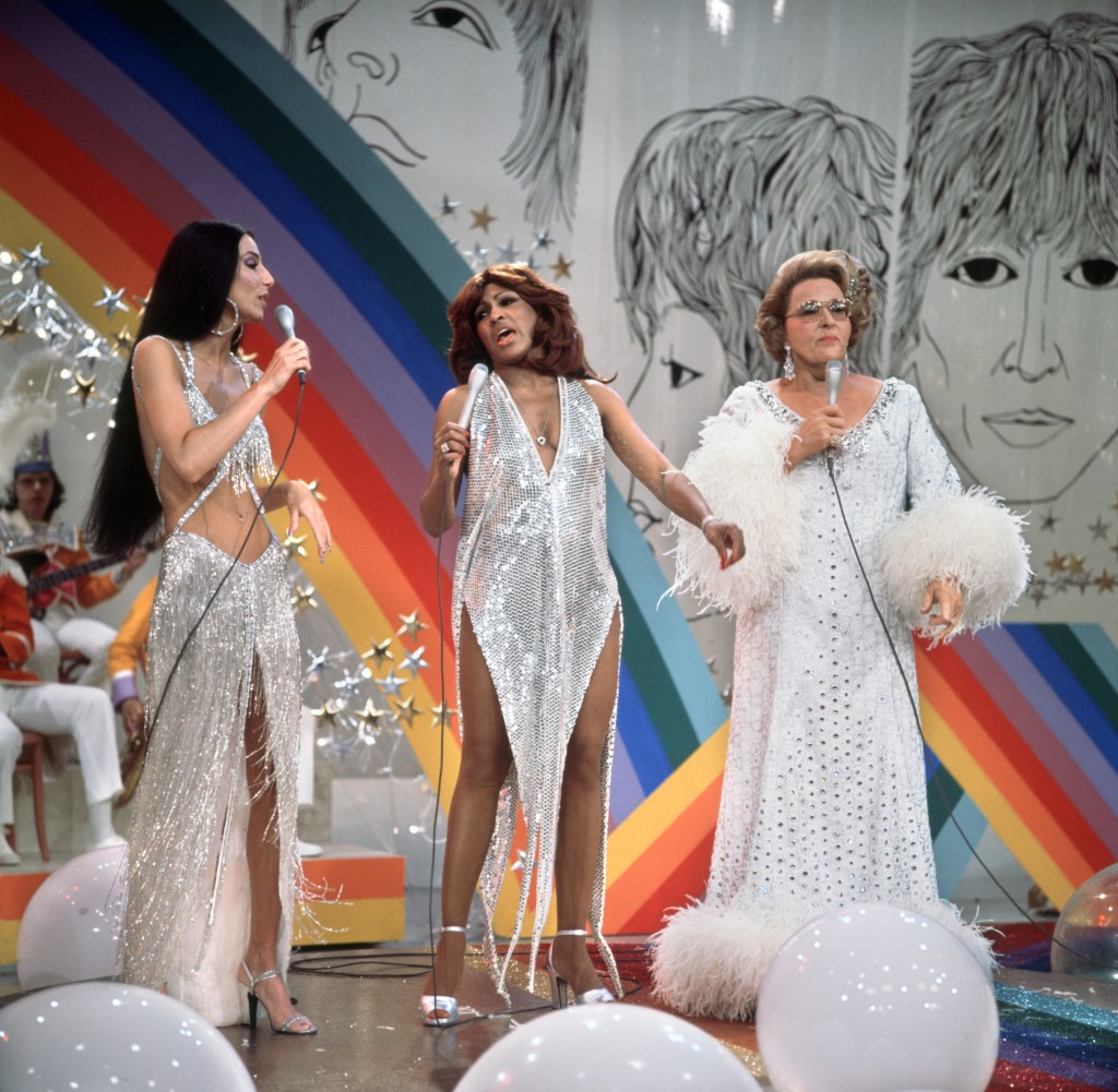 Tina Turner, Cher and Kate Smith.