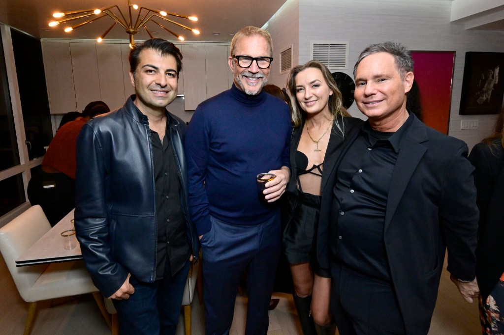 Chris Cicero, Kevin Costner, Alexandra Kondratyeva and Jason Binn