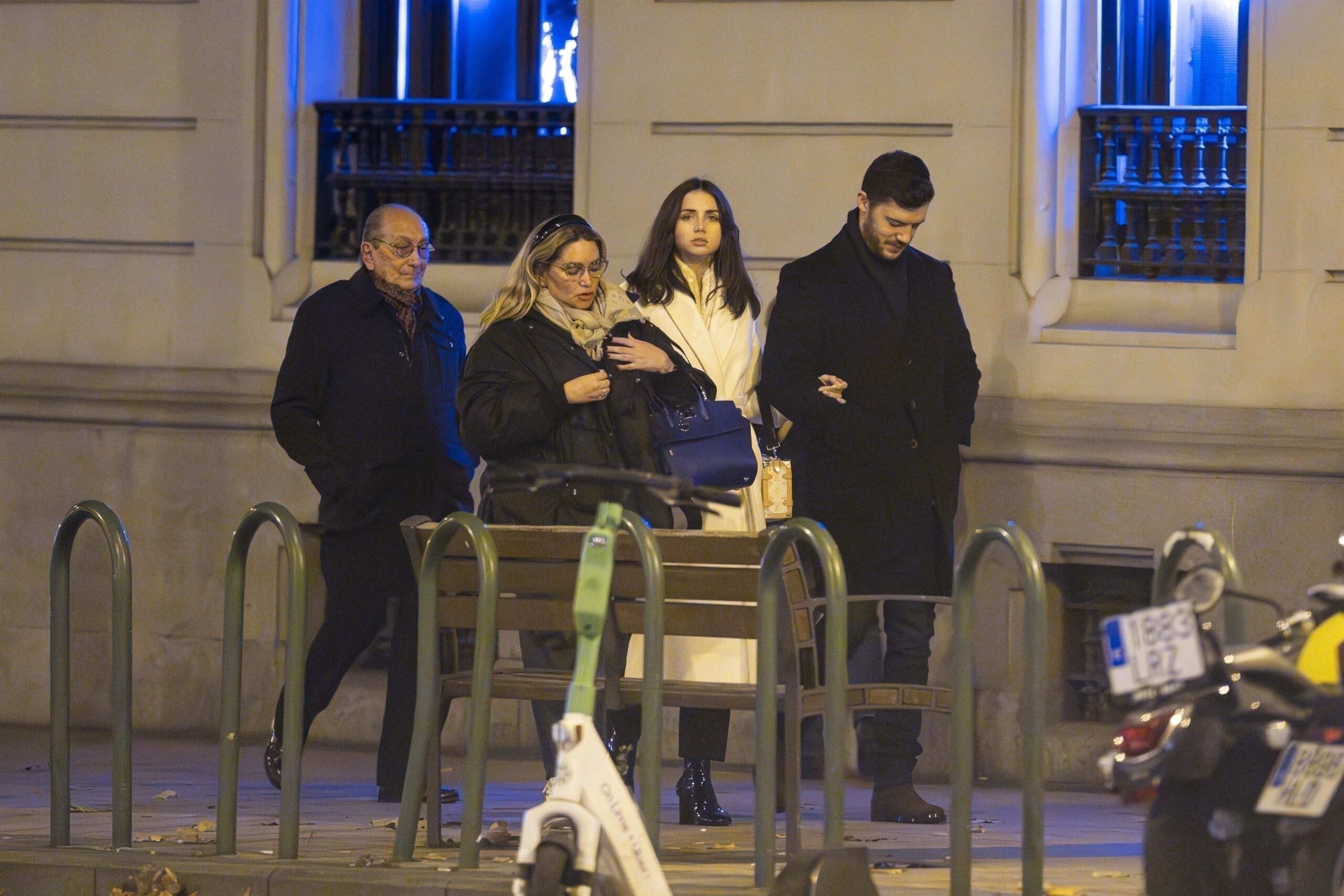 Ana de Armas with Manuel Anido Cuesta.