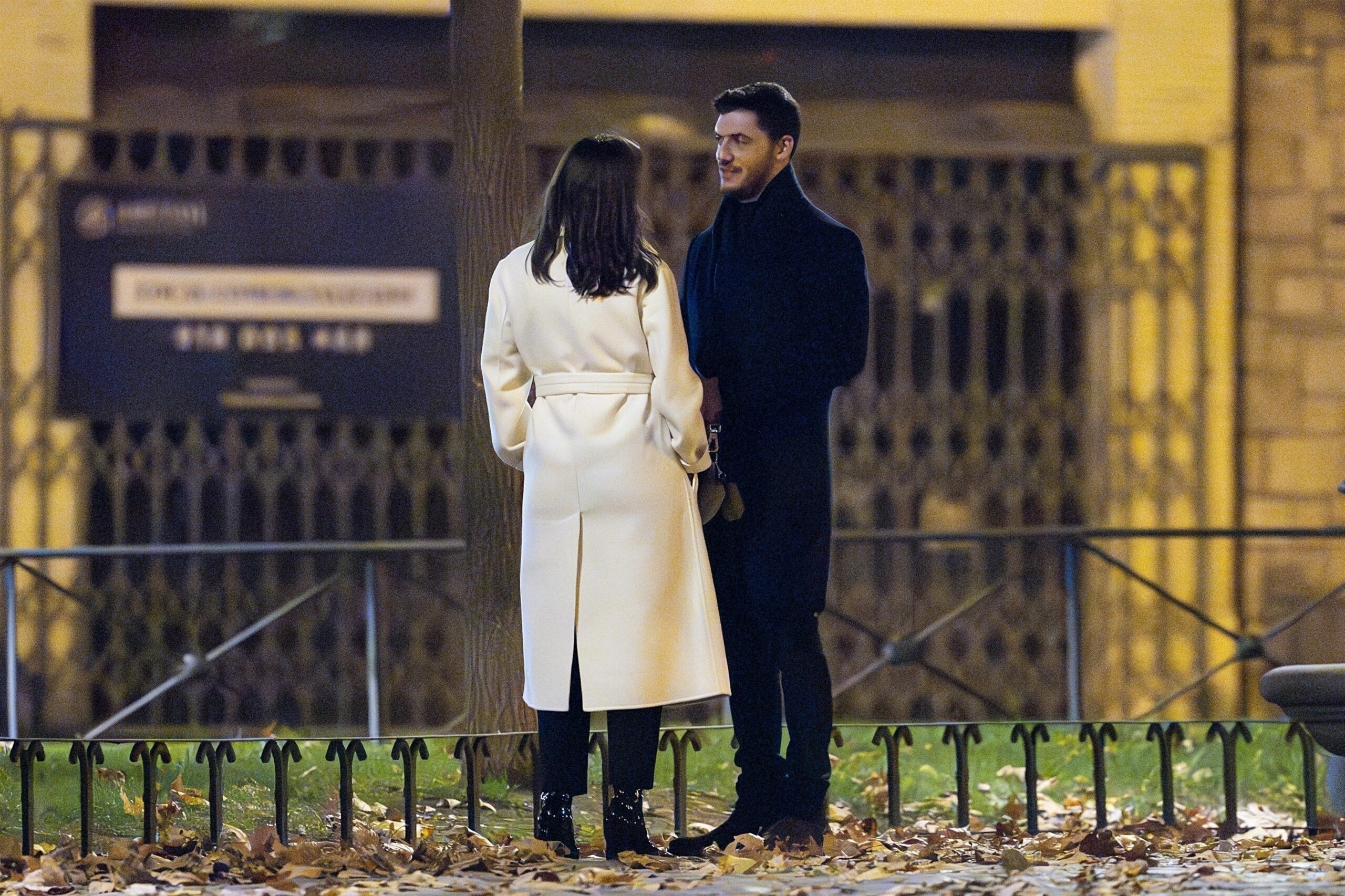 Ana de Armas with Manuel Anido Cuesta.