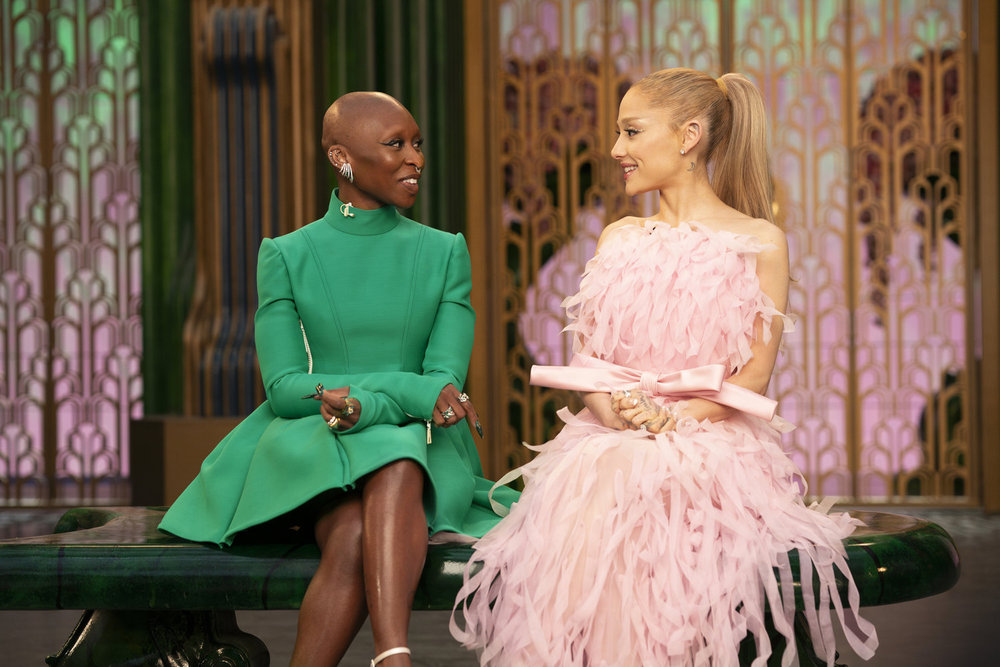 Ariana Grande and Cynthia Erivo