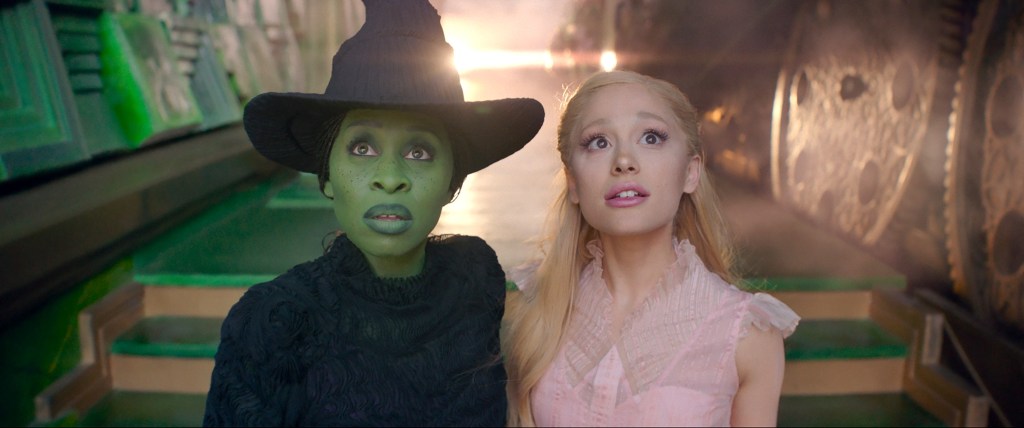 Cynthia Erivo and Ariana Grande in "Wicked"