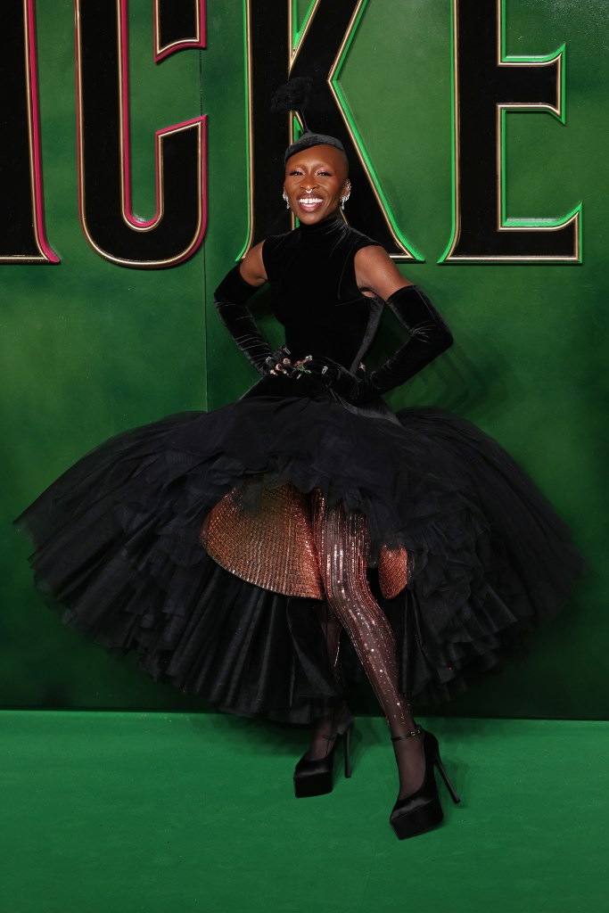 Cynthia Erivo attends the "Wicked: Part One" UK Premiere