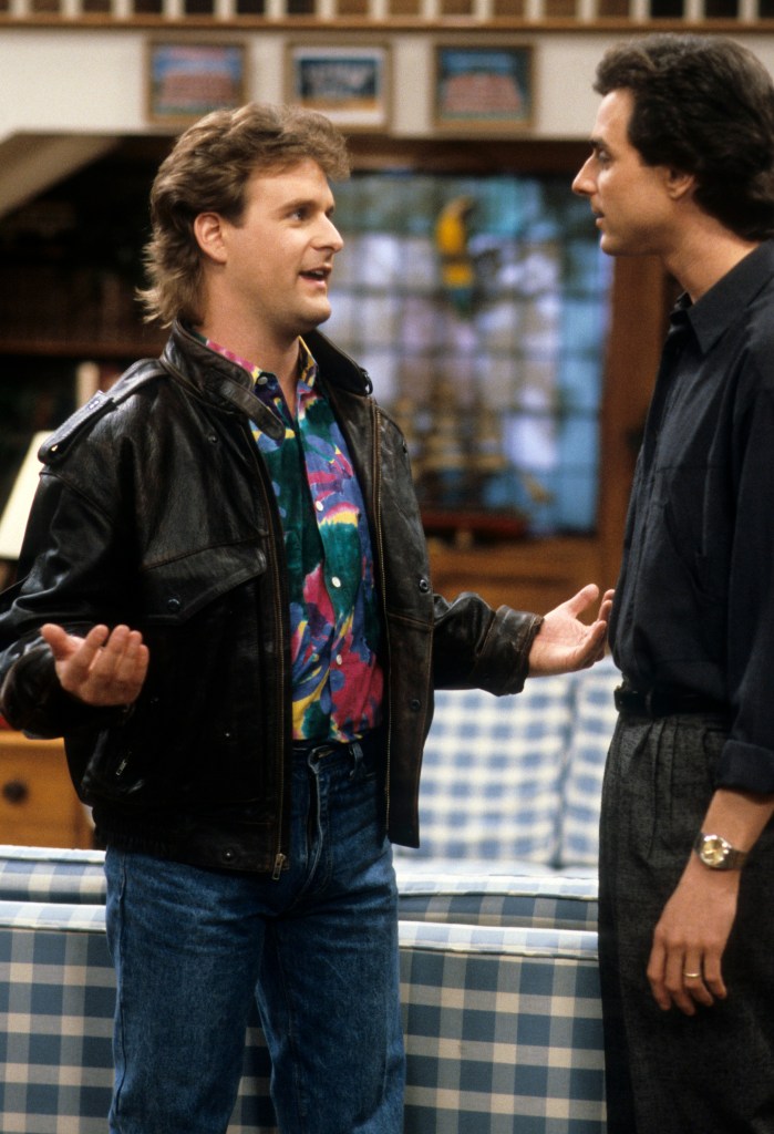 Dave Coulier and Bob Saget on "Full House"