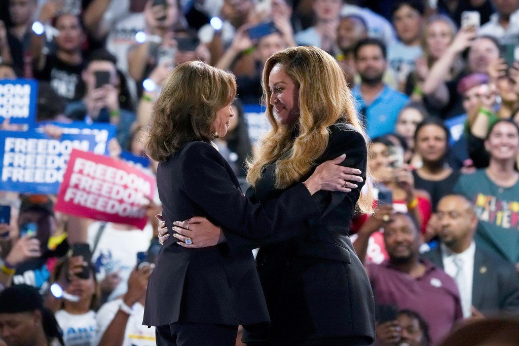 Kamala Harris and Beyonce