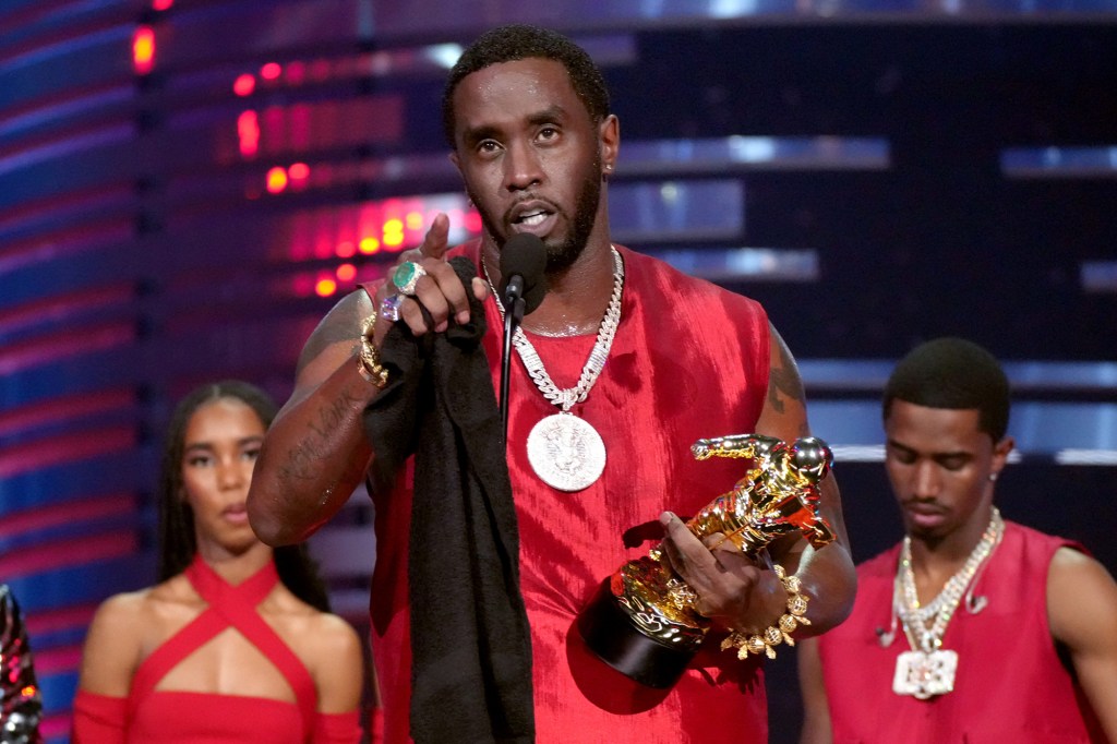 Sean "Diddy" Combs at September 2023 MTV VMAs