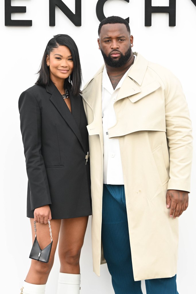 Chanel Iman and Davon Godchaux