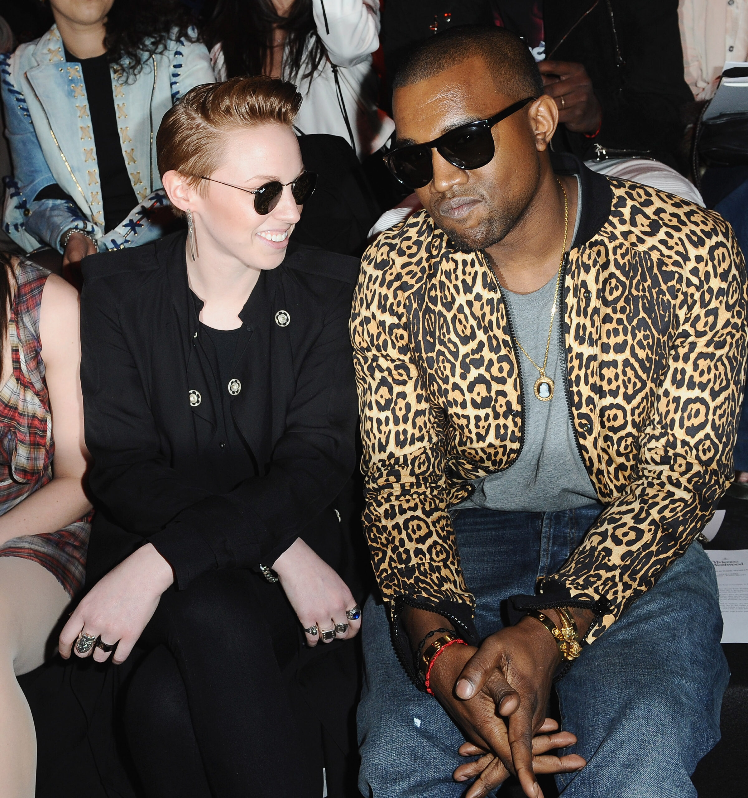 La Roux and Kanye West.