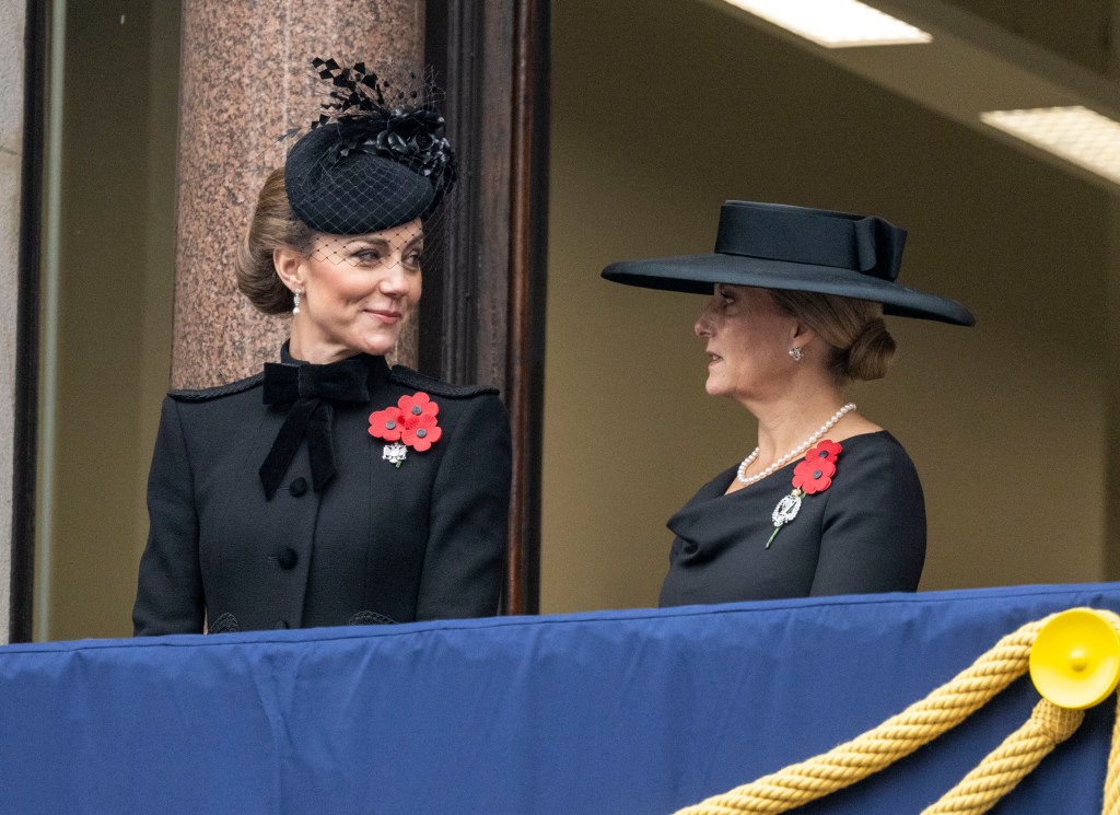 Royal family Remembrance Sunday