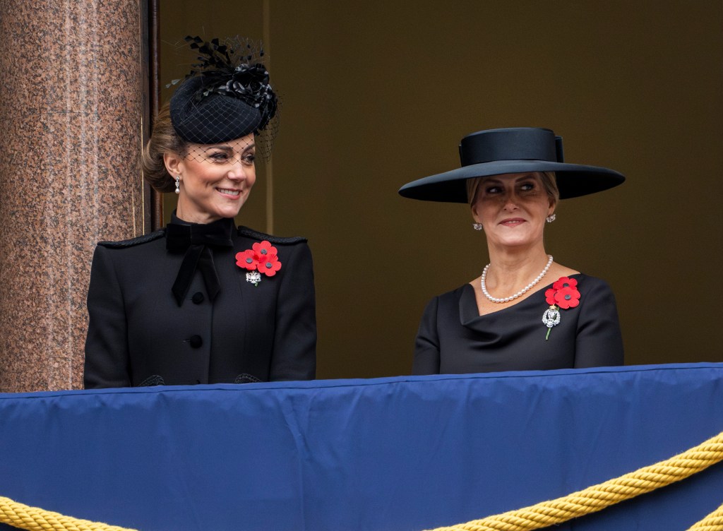 Royal family Remembrance Sunday