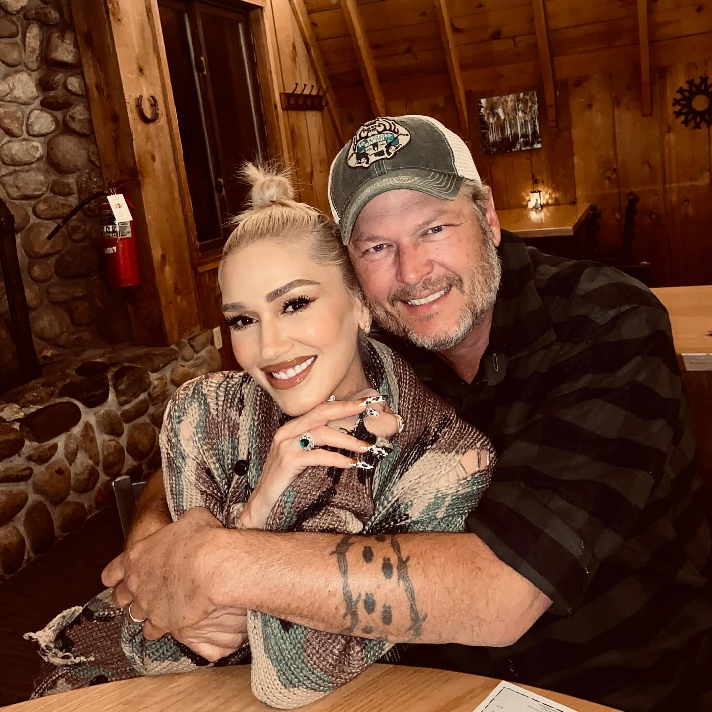 Gwen Stefani and Blake Shelton