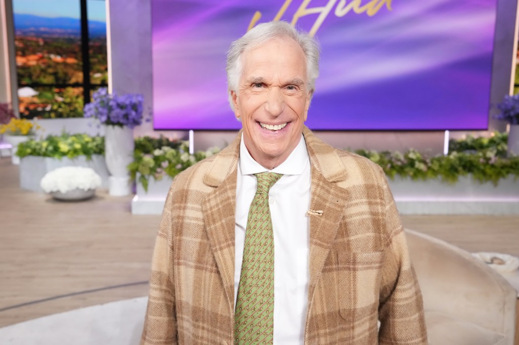 Henry Winkler smiling