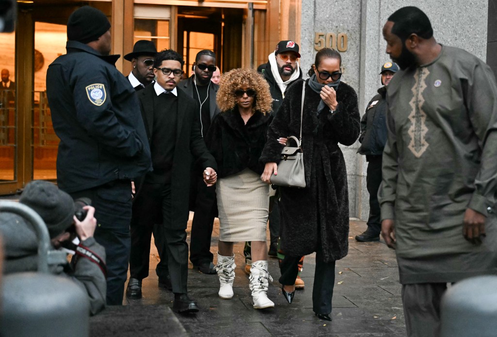 Sean Combs' children and family after court appearance