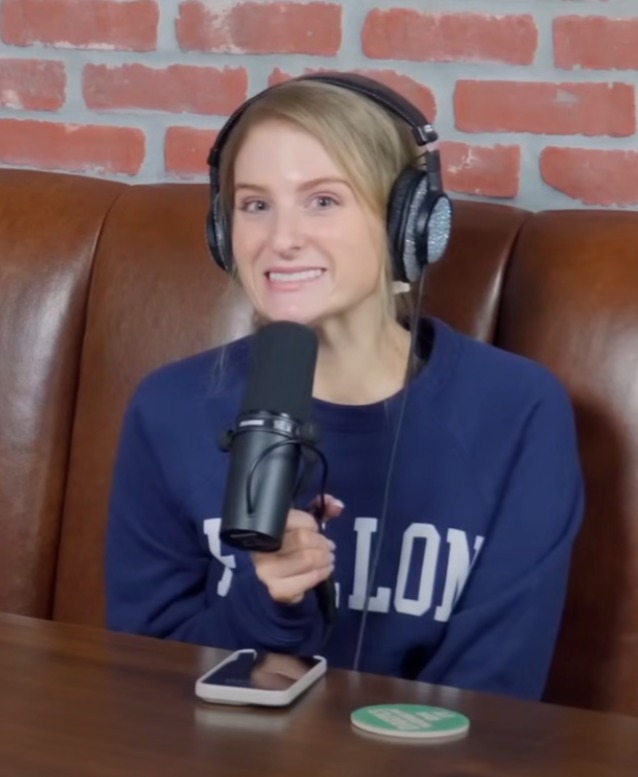 Meghan trainor on her podcast