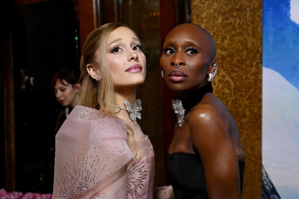 Ariana Grande and Cynthia Erivo