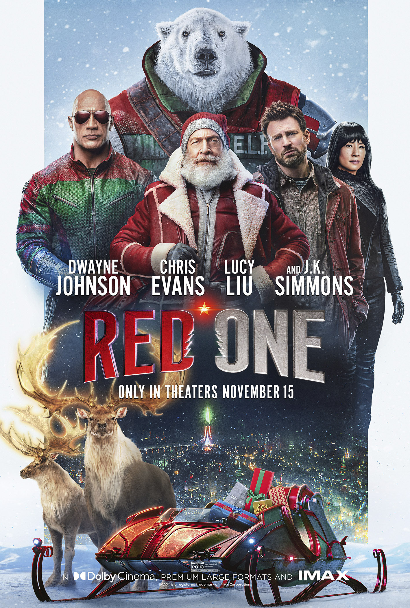 "Red One" movie poster