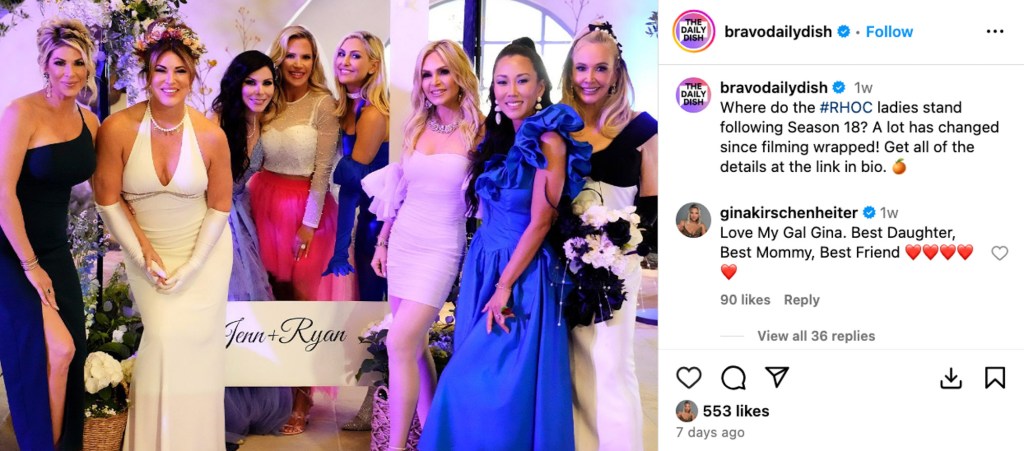 "RHOC" Season 18 cast