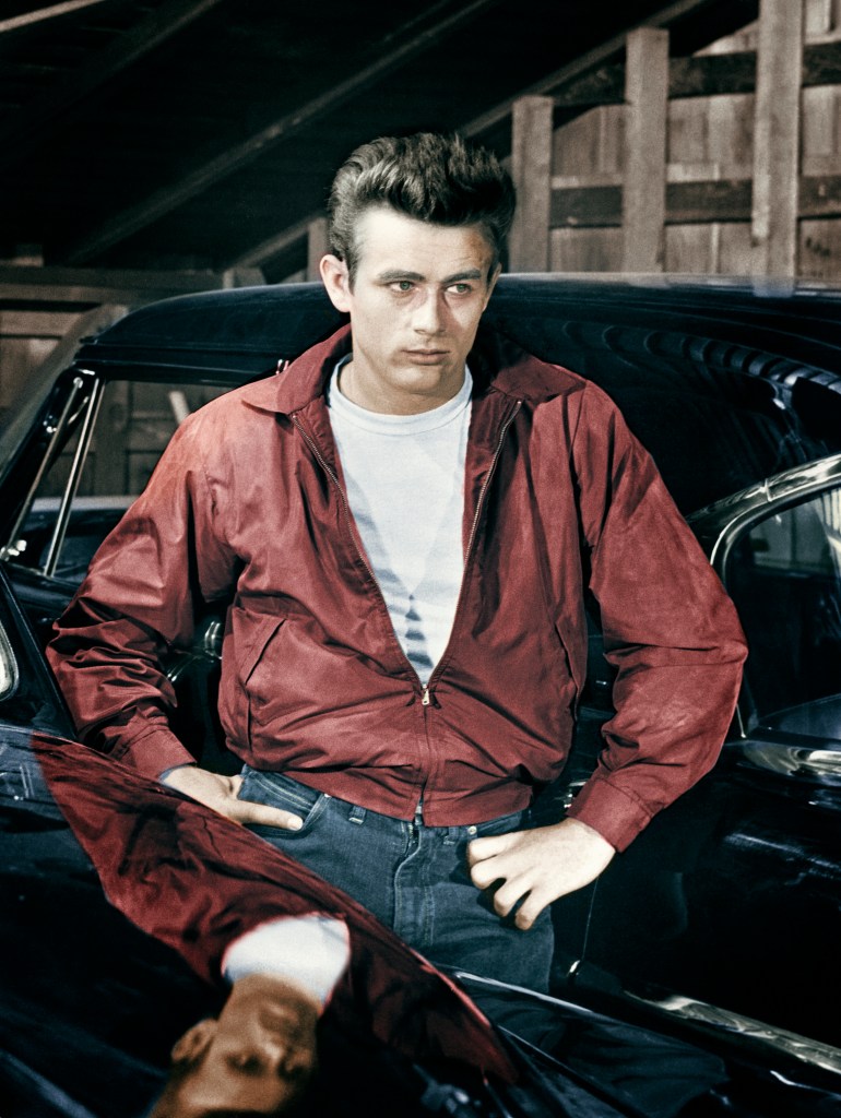 James Dean in "Rebel Without a Cause."