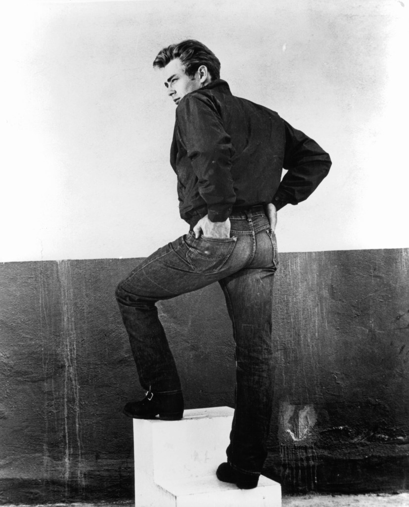 James Dean in 1955.