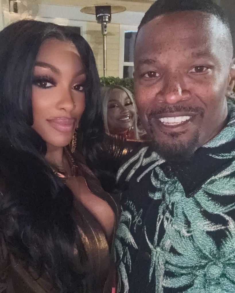 Jamie Foxx partying with RHOA cast