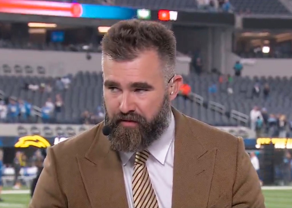 Jason Kelce on ESPN's "Monday Night Countdown."