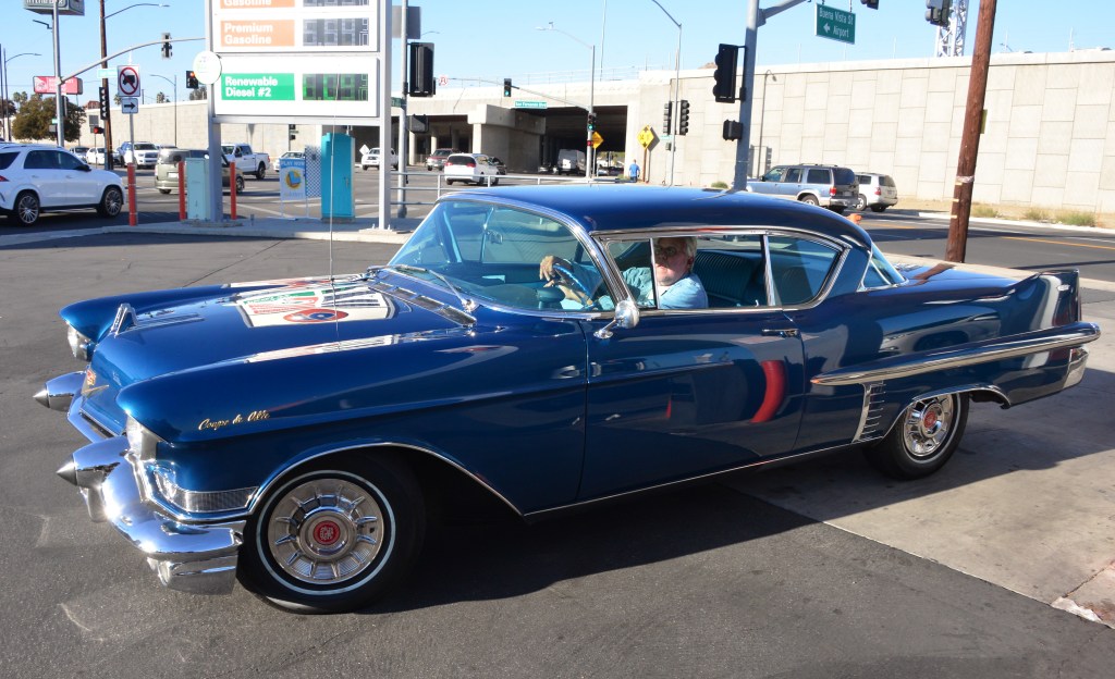 Jay leno and car